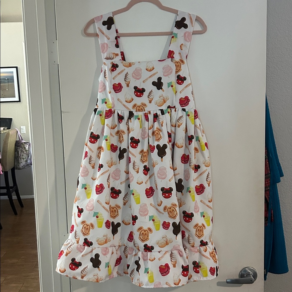 Disney  World Print Dress Mickey Mouse